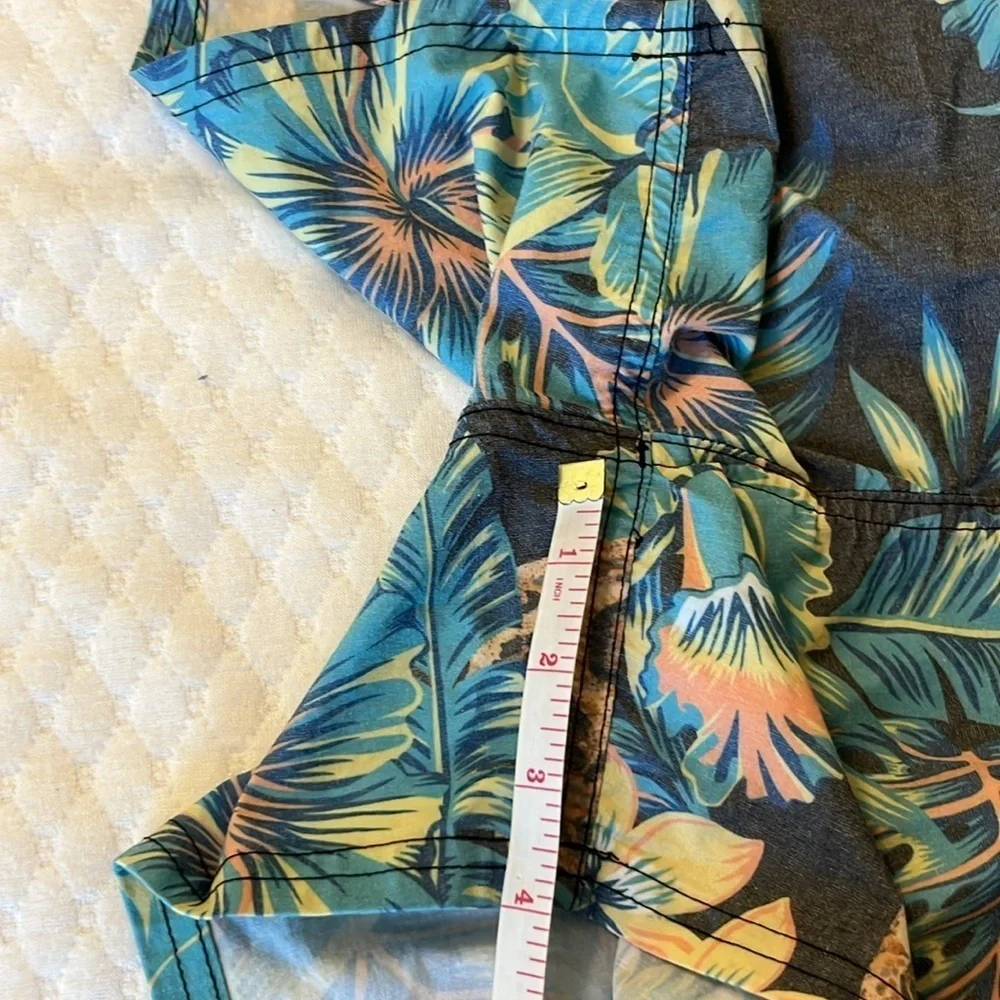 Ezekiel Jungle Cat Print Swim Trunks